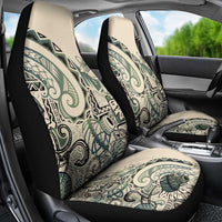 Aloha Hawaii Tapa Car Seat Cover Summer Green Hawaiian Ipu - Polynesian Pride