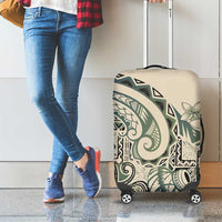 Aloha Hawaii Tapa Luggage Cover Summer Green Hawaiian Ipu LT7 - Polynesian Pride