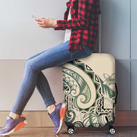Aloha Hawaii Tapa Luggage Cover Summer Green Hawaiian Ipu LT7 - Polynesian Pride
