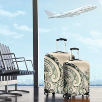 Aloha Hawaii Tapa Luggage Cover Summer Green Hawaiian Ipu LT7 - Polynesian Pride