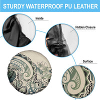 Aloha Hawaii Tapa Spare Tire Cover Summer Green Hawaiian Ipu - Polynesian Pride
