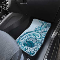 Aloha Hawaii Tapa Car Mats Cool Turquoise Hawaiian Ipu - Polynesian Pride