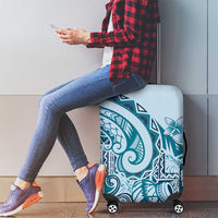 Aloha Hawaii Tapa Luggage Cover Cool Turquoise Hawaiian Ipu LT7 - Polynesian Pride