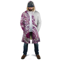 Aloha Hawaii Tapa Cloak Vibrant Fuchsia Hawaiian Ipu - Polynesian Pride