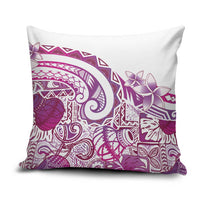 Aloha Hawaii Tapa Pillow Cover Vibrant Fuchsia Hawaiian Ipu - Polynesian Pride