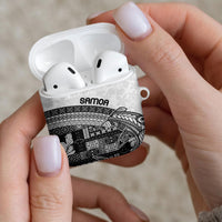 Samoa Mamanu Siapo Classic Black AirPods Case Tatau Malie