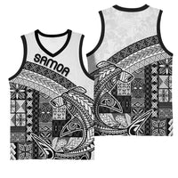 Samoa Mamanu Siapo Classic Black Basketball Jersey Tatau Malie