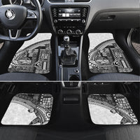 Samoa Mamanu Siapo Classic Black Car Mats Tatau Malie