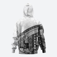 Samoa Mamanu Siapo Classic Black Hoodie Tatau Malie