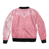 personalised-new-zealand-bomber-jacket-pink-ribbon-tattoo-mix-silver-fern