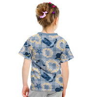 Aloha Hawaii Paniolo Jeans Palaka Kid T Shirt Coastal Rodeo - Polynesian Pride