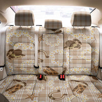 Aloha Hawaii Paniolo Khaki Palaka Back Car Seat Cover Coastal Rodeo LT7 - Polynesian Pride
