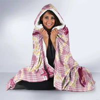 Aloha Hawaii Paniolo Lokelani Rose Palaka Hooded Blanket Coastal Rodeo LT7 - Polynesian Pride