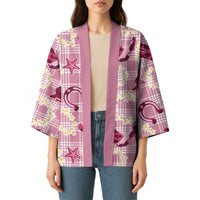 Aloha Hawaii Paniolo Lokelani Rose Palaka Kimono Coastal Rodeo - Polynesian Pride