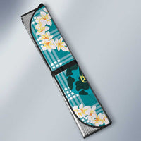 Aloha Hawaii Paniolo Teal Palaka Auto Sun Shade Coastal Rodeo LT7 - Polynesian Pride