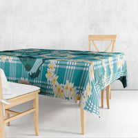 Aloha Hawaii Paniolo Teal Palaka Tablecloth Coastal Rodeo - Polynesian Pride