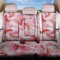Pink Palaka Hawaii Aloha Back Car Seat Cover Koi Pond Mix Sakura - Polynesian Pride