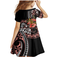 Hawaii Valentine Family Matching Mermaid Dress and Hawaiian Shirt Plumeria Aloha Wau Ia Oe LT7 - Polynesian Pride