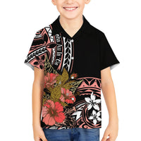Hawaii Valentine Hawaiian Shirt Plumeria Aloha Wau Ia Oe LT7 - Polynesian Pride