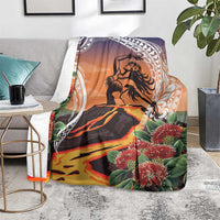 Hawaii Women's Day Tribal Blanket Pele Honua Mea