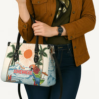 Summer Holiday It's 5 o'clock Somewhere Vintage Hawaii Leather Bag