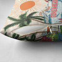 Summer Holiday It's 5 o'clock Somewhere Vintage Hawaii Pillow Cover