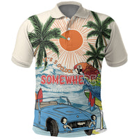 Summer Holiday It's 5 o'clock Somewhere Vintage Hawaii Polo Shirt LT7 Colorful - Polynesian Pride