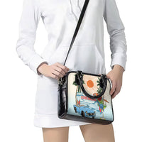 Summer Holiday It's 5 o'clock Somewhere Vintage Hawaii Shoulder Handbag