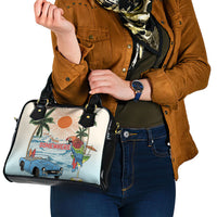 Summer Holiday It's 5 o'clock Somewhere Vintage Hawaii Shoulder Handbag