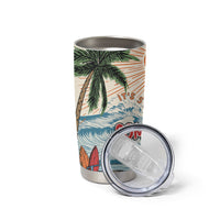 Summer Holiday It's 5 o'clock Somewhere Vintage Hawaii Tumbler Cup