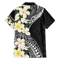 Aloha Hawaii Festive Family Matching Long Sleeve Bodycon Dress and Hawaiian Shirt Frangipani Lace Classic