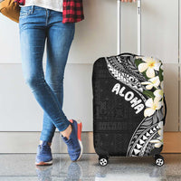 Aloha Hawaii Festive Luggage Cover Frangipani Lace Classic LT7 - Polynesian Pride