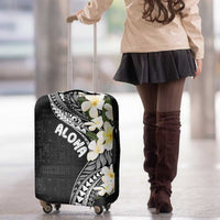 Aloha Hawaii Festive Luggage Cover Frangipani Lace Classic LT7 - Polynesian Pride
