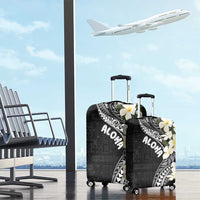 Aloha Hawaii Festive Luggage Cover Frangipani Lace Classic LT7 - Polynesian Pride