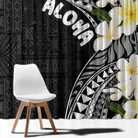 Aloha Hawaii Festive Window Curtain Frangipani Lace Classic LT7 - Polynesian Pride