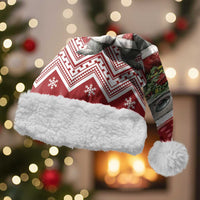 Here For A Koality Xmas Australia Abogirinal Christmas Santa Hat Santa Koala - Polynesian Pride