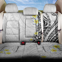 Hawaii Aloha Back Car Seat Cover Plumeria Vintage - White LT7 One Size White - Polynesian Pride