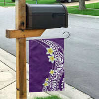 Hawaii Aloha Garden Flag Plumeria Vintage - Violet LT7 - Polynesian Pride