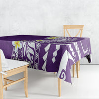 Hawaii Aloha Tablecloth Plumeria Vintage - Violet LT7 - Polynesian Pride