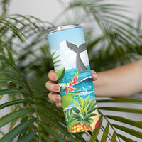 Aloha Honolulu Festival Skinny Tumbler Ukulele By The Shore