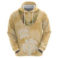 Aloha Honolulu Festival Hoodie Hawaii Kapa Mix Flowers Lei