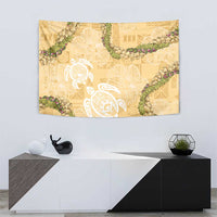 Aloha Honolulu Festival Tapestry Hawaii Kapa Mix Flowers Lei LT7 - Polynesian Pride