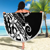 Polynesia Beach Volleyball Personalized Beach Blanket Basic
