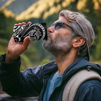 Polynesia Beach Volleyball Personalized 4 in 1 Can Cooler Tumbler Basic