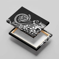 Polynesia Beach Volleyball Personalized Canvas Wall Art Basic