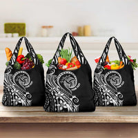 Polynesia Beach Volleyball Personalized Grocery Bag Basic