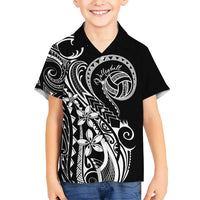Polynesia Beach Volleyball Personalized Kid Hawaiian Shirt Basic