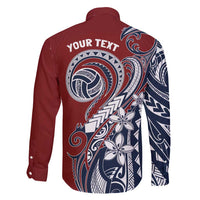 Polynesia Beach Volleyball Personalized Family Matching Mermaid Dress and Hawaiian Shirt Special