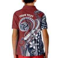Polynesia Beach Volleyball Personalized Kid Polo Shirt Special