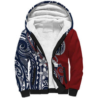 Polynesia Beach Volleyball Personalized Sherpa Hoodie Special